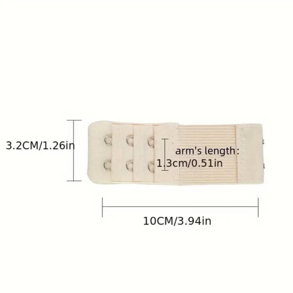 12pcs 2-Hook Bra Strap Extenders Comfortable Strong Durable - Picture 3 of 5